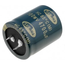 Electrolytic capacitor 4700uF 100V Ø35x40mm