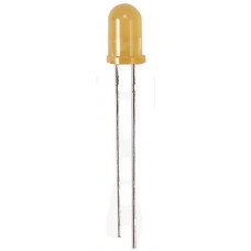 Light-emitting diode 5mm amber diffusive L-513AD 