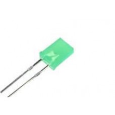 Light-emitting diode 2x5x7mm green frosted 514SYGT/S530-E2