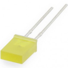 Šviesos diodas 2x5x7mm geltonas difuzinis 514YD (L-413YD)