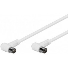 Antenna connection cable "TV – VIDEO" 1.5m RF white