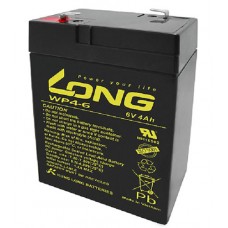 Lead-acid battery 6V 4Ah WP4-6 LONG