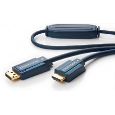 Cable "DP(DisplayPort) plug - HDMI plug" 2m Clicktronic