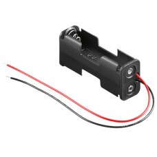 Battery holder 2xR6(AA) with cable
