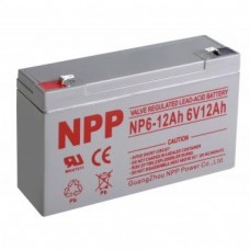 Lead-acid battery 6V 12Ah 151x50x95mm NPP