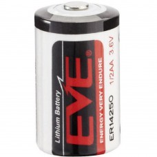 Lithium battery ER14250/S 3.6V 1/2AA