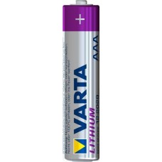 Lithium battery LR03 (AAA) 1.5V non-rechargeable VARTA