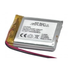 Rechargeable battery 3.7V 1200mAh 9x34x40mm Li-Polymer