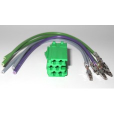 Cable ISO mini (6pin) green