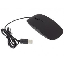 Slim optical mouse USB black