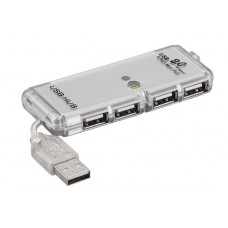 USB 2.0 šakotuvas (hub) "1 USB A kištukas - 4 USB A lizdai"