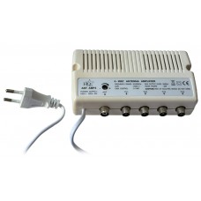 4-way TV antenna amplifier ANT AMP (40-862Mhz 20dBx4)