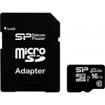 Atminities kortelė Micro SD 16GB CL10 Silicon Power