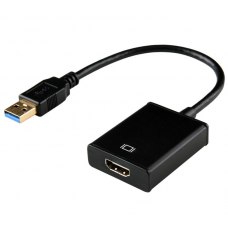 Adapteris "USB-A 3.0 kištukas - HDMI lizdas"