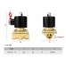 Electric Solenoid Valve Pneumatic for Water (NC) 24VAC 1/2" pipe