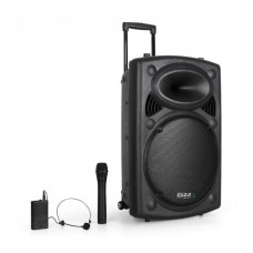 Loudspeaker RMS 450W su USB MP3 WMA player microphone and remote control UHF