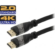 Kabelis "HDMI kištukas - HDMI kištukas" 3m HDMI1.4 4K2