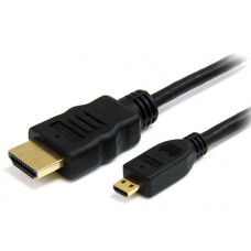 Kabelis "HDMI kištukas - HDMI mikro kištukas" 1.5m 