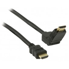 Kabelis "HDMI kištukas - HDMI lankstomas kištukas" 1.5m 