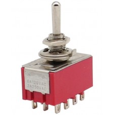 Toggle switch MTS-402 2A/250VAC ON-ON