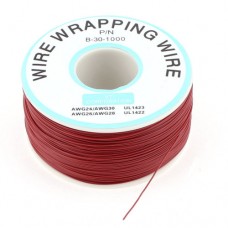 Wire 0.25mm red 250m
