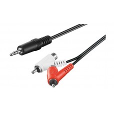 Adapter "2xRCA - 3.5 Stereo Male" 1.5m