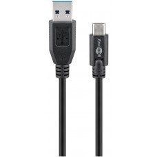 Kabelis "USB A 3.0 kištukas - USB C kištukas" 2m