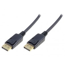 Cable "DisplayPort Male - DisplayPort Male" 5m Black