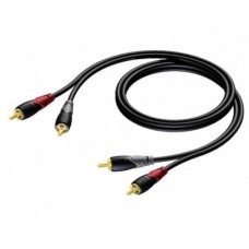 Cable "2xRCA plugs - 2xRCA plugs" 3m Procab CLA800/3