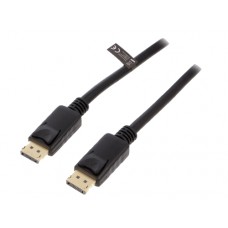 Cable "DisplayPort Male - DisplayPort Male" 3.0m Logilink