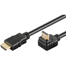 Cable "1.4 HDMI male - HDMI male" angled 90° 1.5m