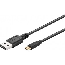 Cable "USB A male - USB B male" USB 2.0 1.0m