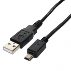 Laidas "USB A 2.0 kištukas - USB mini 5pin" 1m
