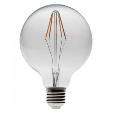 Antique LED filament bulb 230V 4.5W E27 G95 warm white