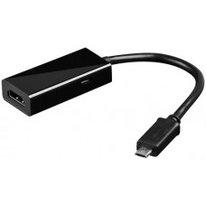 Kabelis MHL "mikro USB B kištukas – HDMI lizdas" 0.06m 