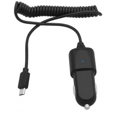 Micro USB car charger 12/5V 2.1A
