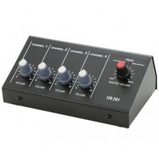 4-channel microphone mixer