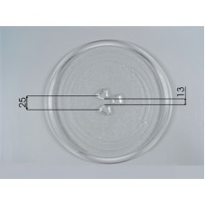 Microwave oven glass plate Ø245mm SAMSUNG, LG