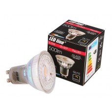 LED Bulb 5.5W LED Line GU10 500lm Dimmable Warm White