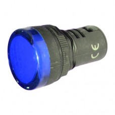 Light indicator FP LED 230V blue