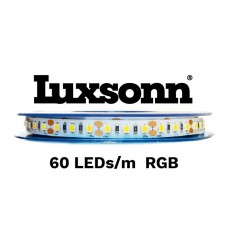 Šviesos diodų juosta 60xLED 12V 12W RGB LUXSONN 1m