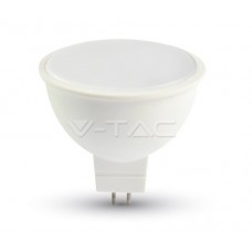 LED Lemputė 7W V-TAC GU5.3 AC/DC 12V (3000K) šiltai balta