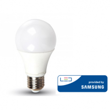 LED Lemputė 11W V-TAC E27 A60 termoplastikas (4000K) natūraliai balta SAMSUNG LED