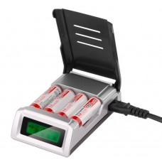 4 Slot Battery Charger For AA / AAA Ni-MH / Ni-Cd