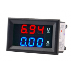 Voltmeter Ammeter DCV 100V DCA 50A 48X29X21mm with Bypass