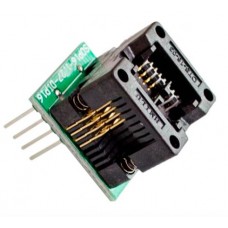 150mil Socket Converter Module SOIC8 SOP8 to DIP8 EZ Programmer Adapter