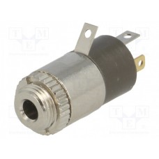 Socket for 2.5mm cable 4 contacts stereo LUMBERG