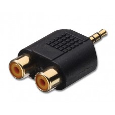 Adapter  "3.5mm Male stereo - 2xRCA Female"