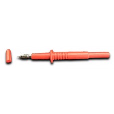 Multimeter test lead probe with BANAN plug 4mm red
