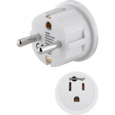 Power adapter from American to European type